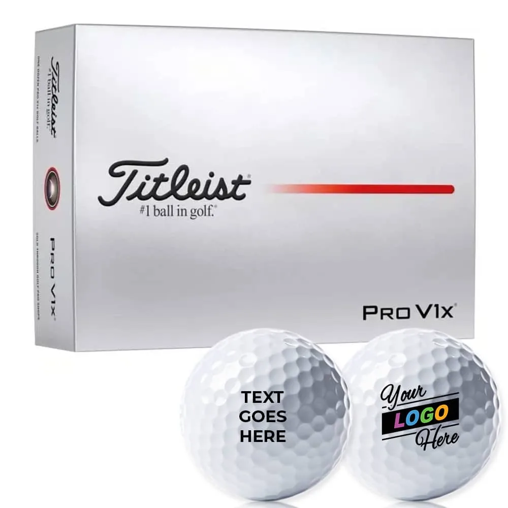 Titleist 2025 Pro V1x Personalized Golf Balls - Golf USA