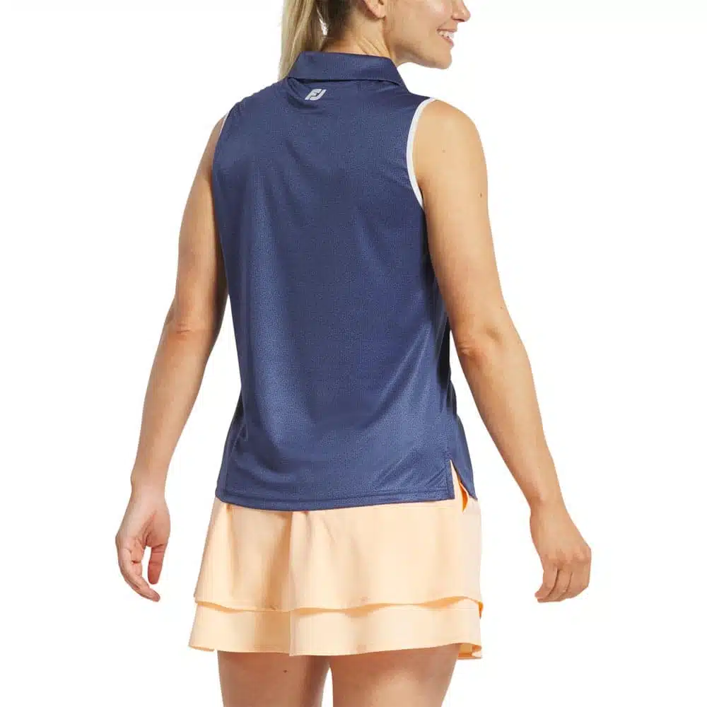 Alternative view of FootJoy Ladies Dot Print Sleeveless Shirt (Previous Season)