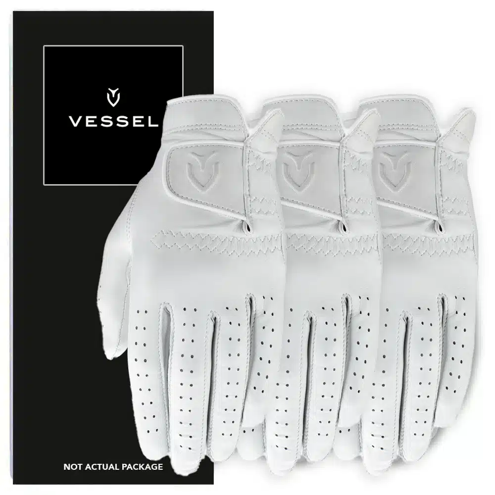 Vessel Lux Golf Glove (3-Pack)